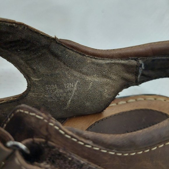 Minnetonka Brpwn Fisherman Sandals Womens Size 12 Narrow Closed Toe  5324 Shoes - Picture 10 of 10